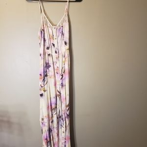 Long button up dress